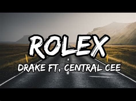 drake rolex lyrics|drake song lyrics.